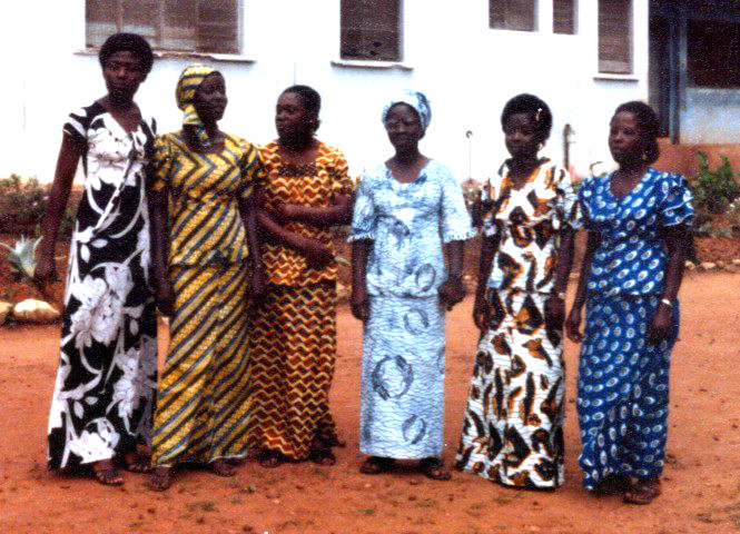 Instructors at Okuapemman Secondary School mid-1980s